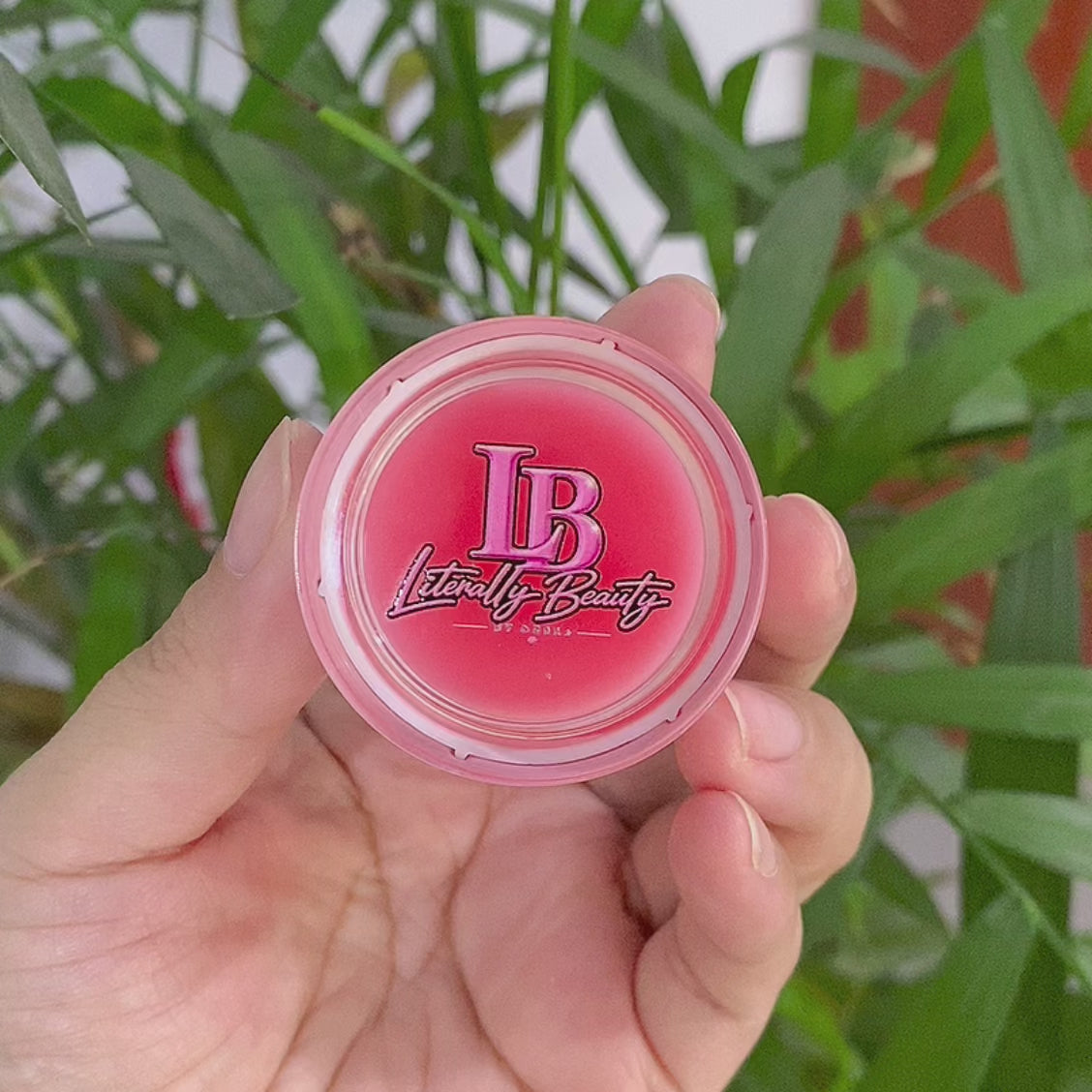 Strawberry lip scrub