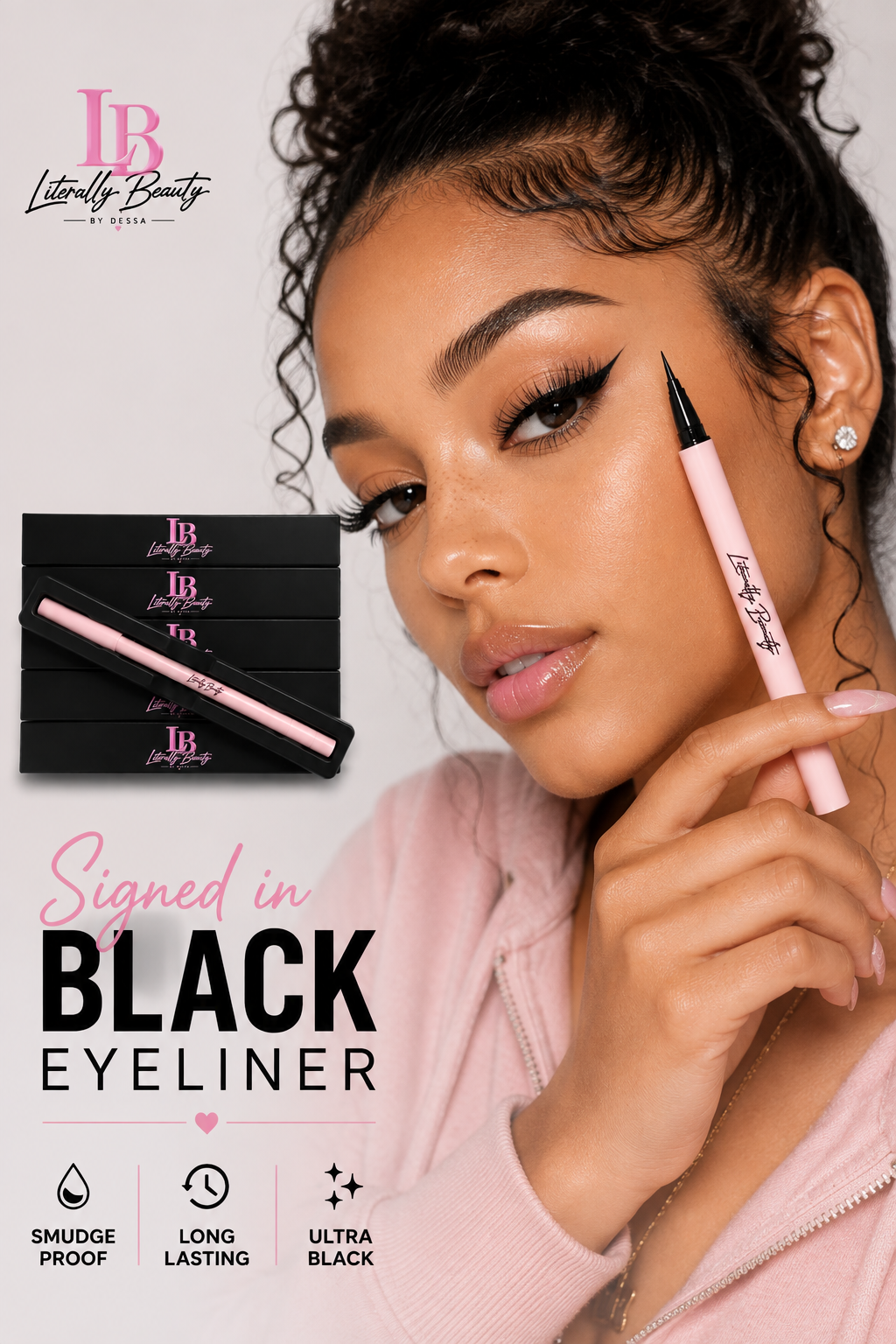 Signed in Black Eyeliner