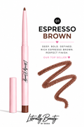 Espresso brown lip liner